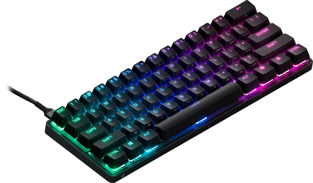 SteelSeries - Apex Pro Mini 60% Wired Mechanical OmniPoint Adjustable Actuation Switch Gaming Keyboard with RGB Backlighting - Black_2