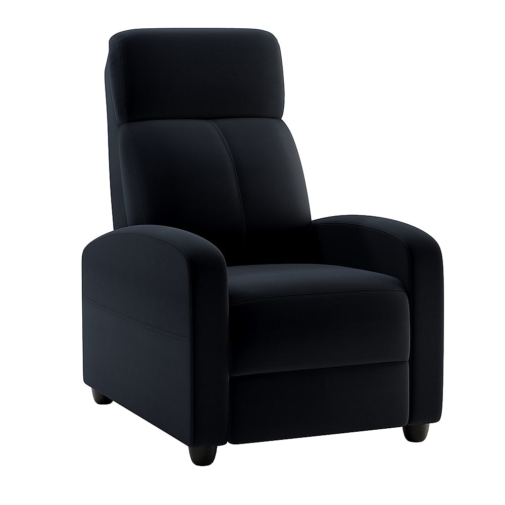 Relax A Lounger - Ashton Manual Recliner - Black_1