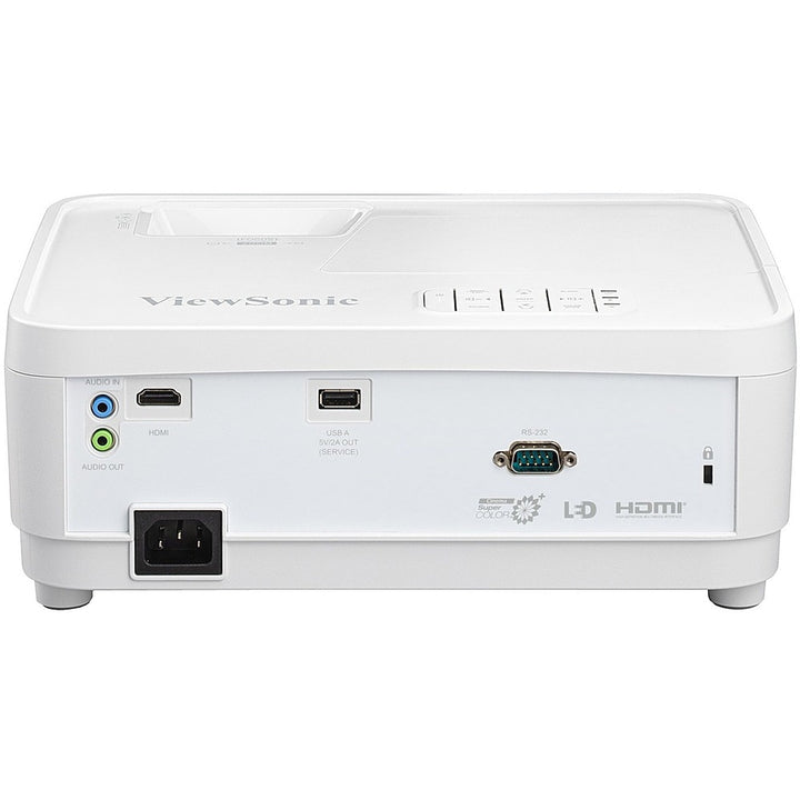 ViewSonic - LS500WH 1280 x 800 DLP Projector - White_21
