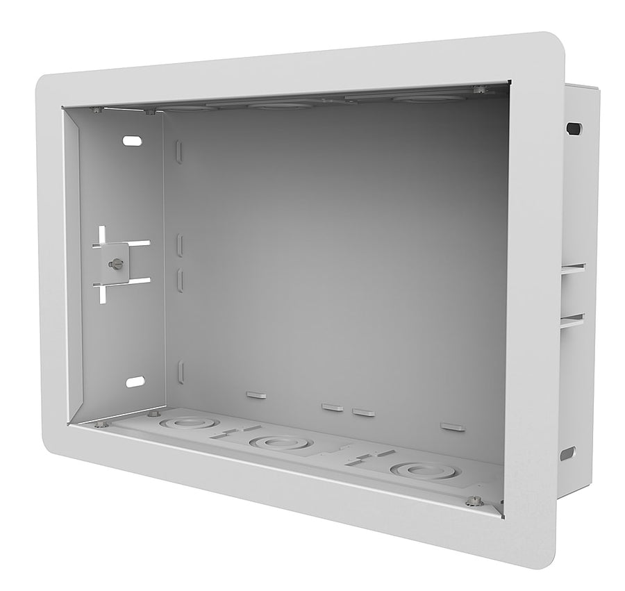 Peerless-AV - 14x9" In-wall Box with Duplex Surge Suppressor - White_0