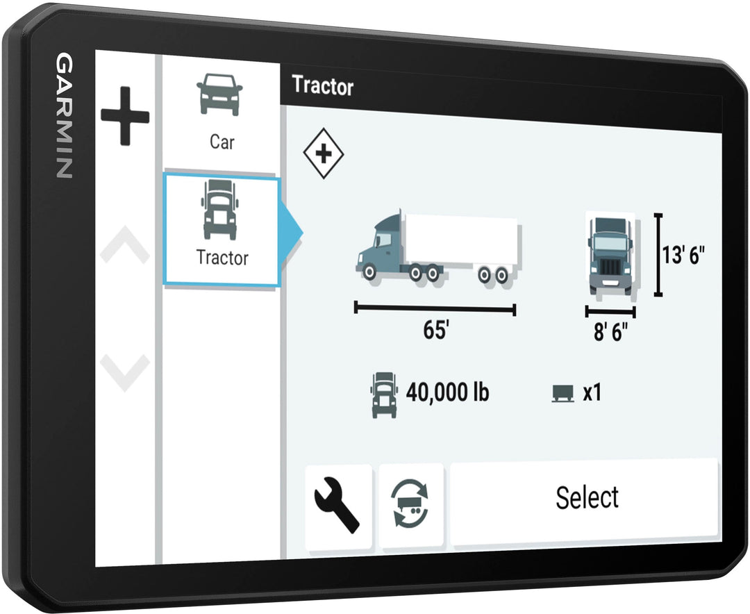 Garmin - dēzl OTR710 7" Trucking GPS - Black_1