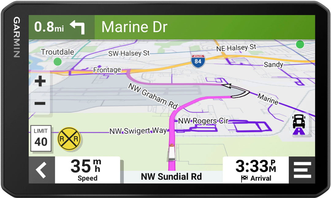 Garmin - dēzl OTR710 7" Trucking GPS - Black_3