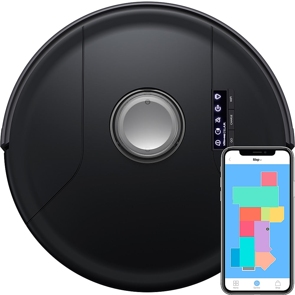 bObsweep - PetHair SLAM Wi-Fi Connected Robot Vacuum and Mop - Jet_0