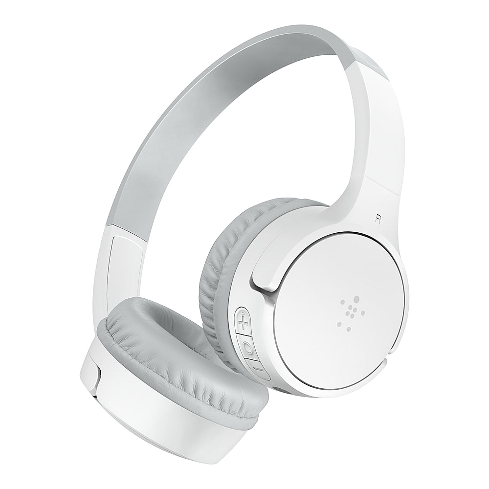 Belkin - Sound Form Mini Wireless On-Ear Headphones for Kid - White_9