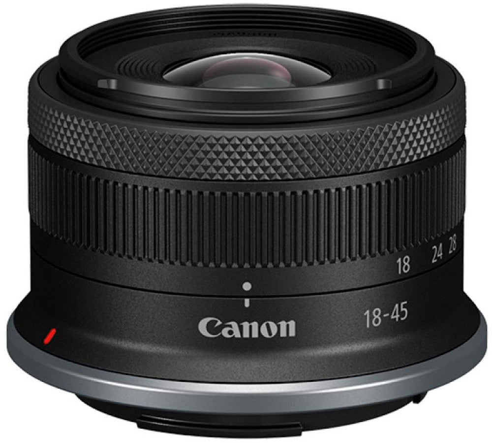 Canon - RF-S 18-45mm f/4.5-6.3 IS STM Standard Zoom Lens for RF Mount Cameras - Black_1