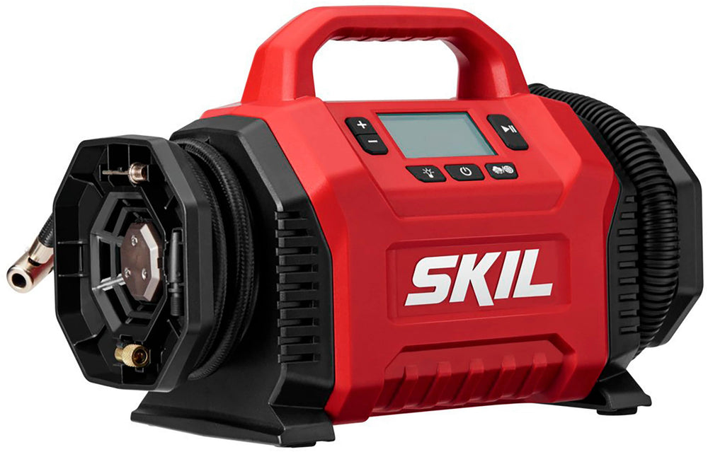 Skil - PWR CORE 20 20-Volt Inflator - Tool Only - Red/Black_1