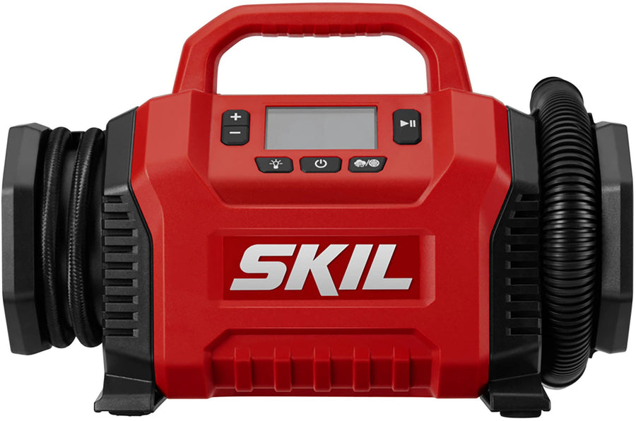 Skil - PWR CORE 20 20-Volt Inflator - Tool Only - Red/Black_0