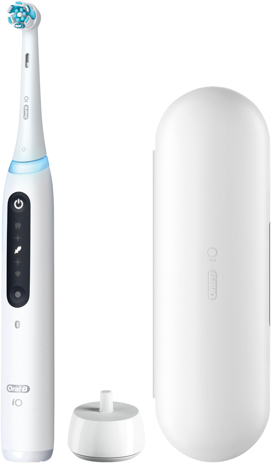 Oral-B - iO Series 5 Rechargeable Electric Toothbrush w/Brush Head - White_0