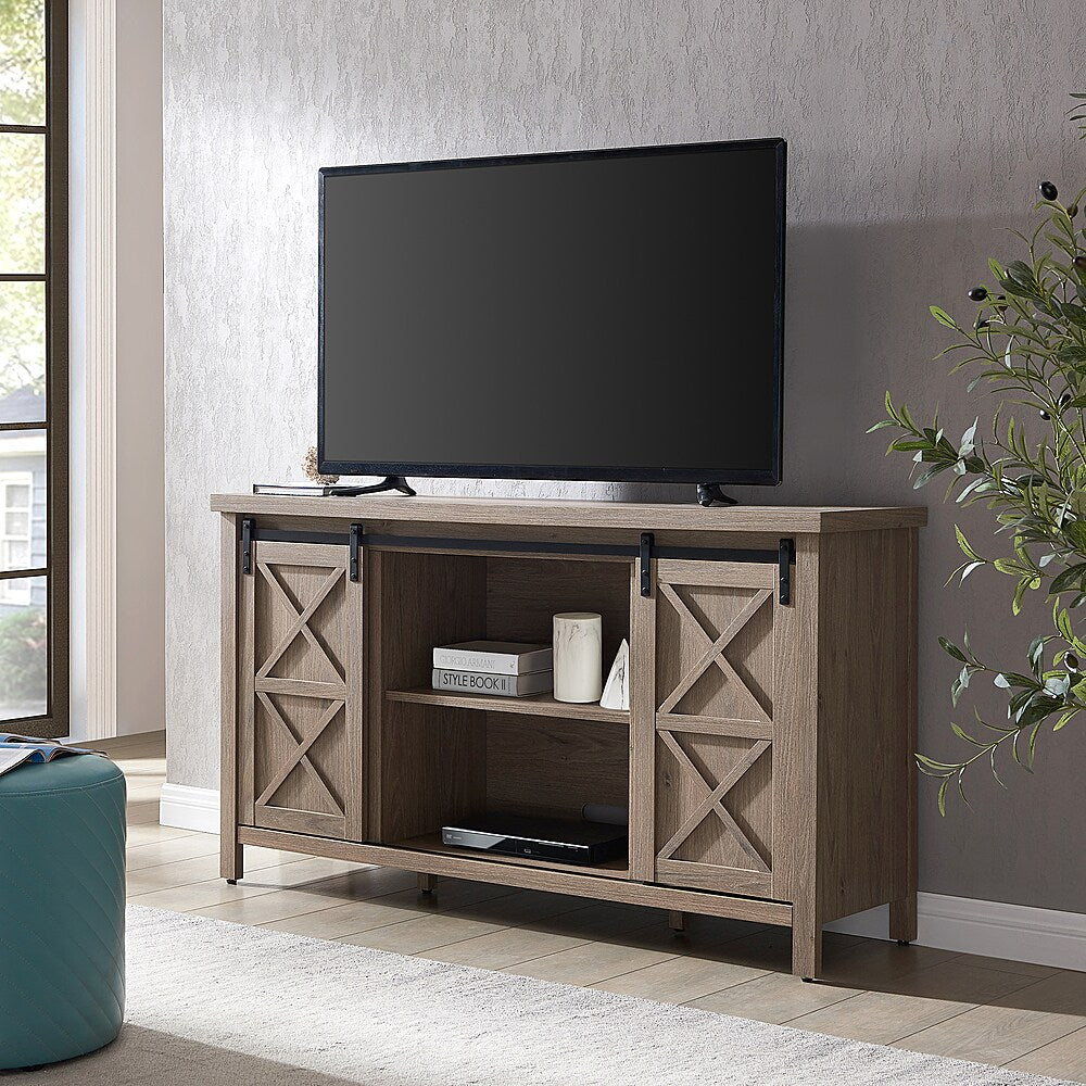 Camden&Wells - Elmwood TV Stand for Most TVs up to 65" - Antiqued Gray Oak_2