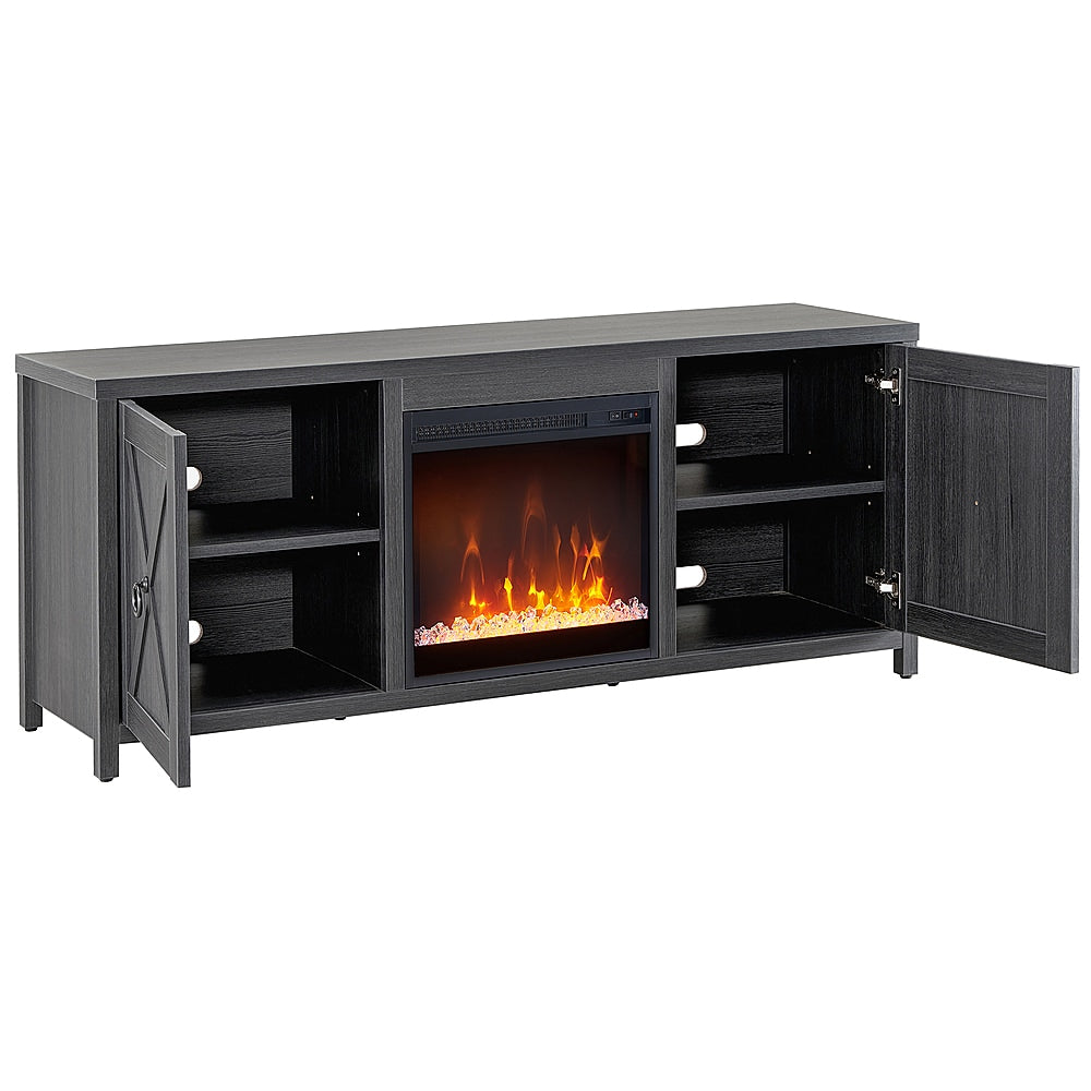 Camden&Wells - Granger Crystal Fireplace TV Stand for Most TVs up to 65" - Charcoal Gray_6