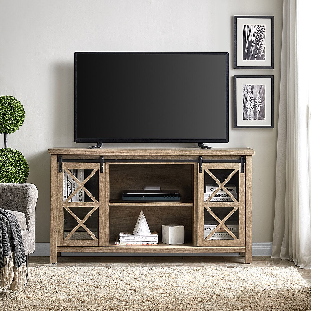Camden&Wells - Clementine TV Stand for Most TVs up to 65" - Antiqued Gray Oak_1