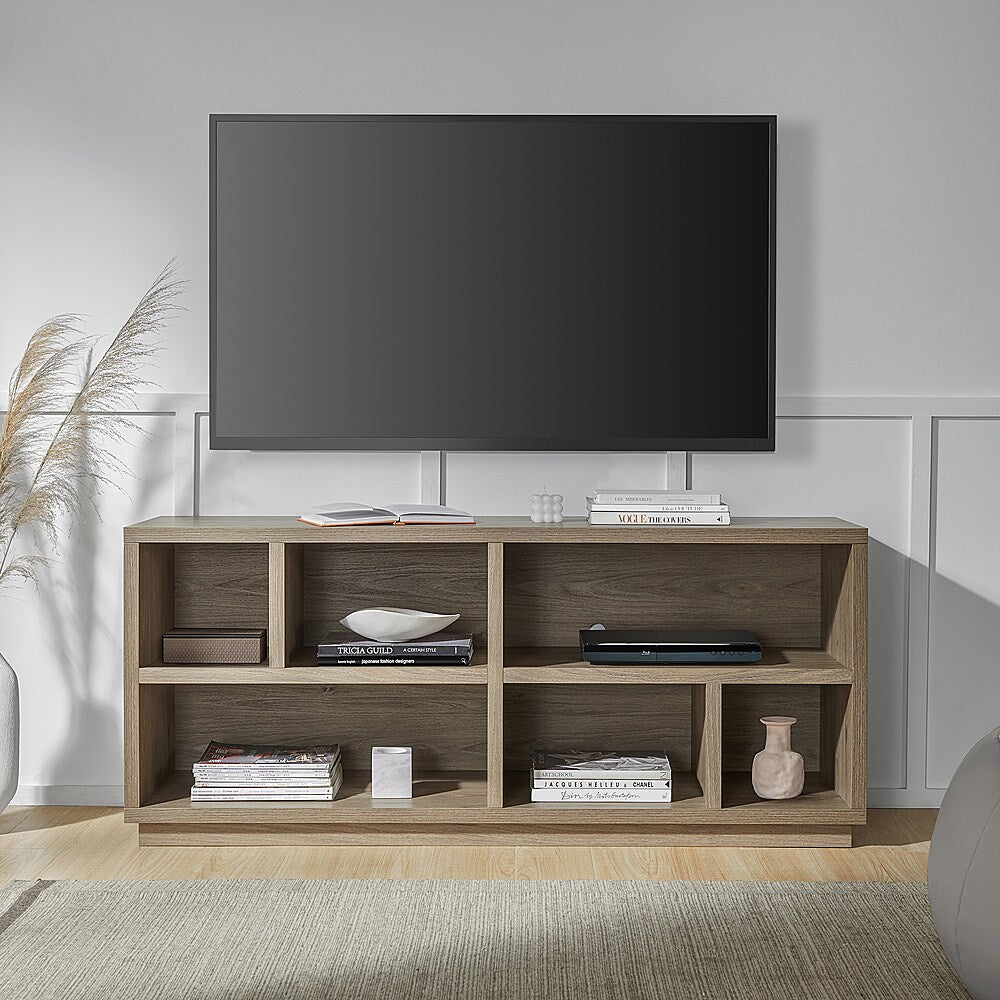 Camden&Wells - Bowman TV Stand for Most TVs up to 65" - Antiqued Gray Oak_1