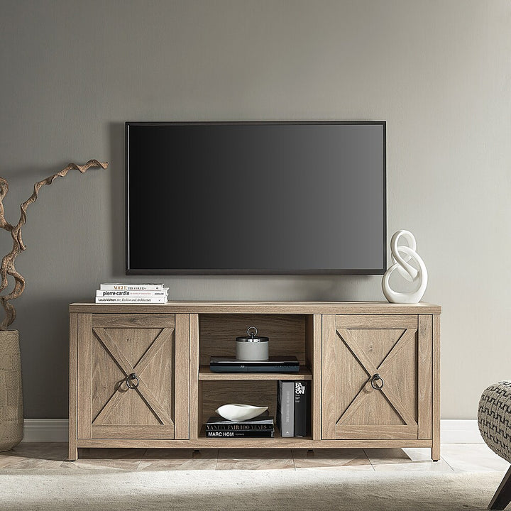 Camden&Wells - Granger TV Stand for Most TVs up to 65" - Antiqued Gray Oak_1