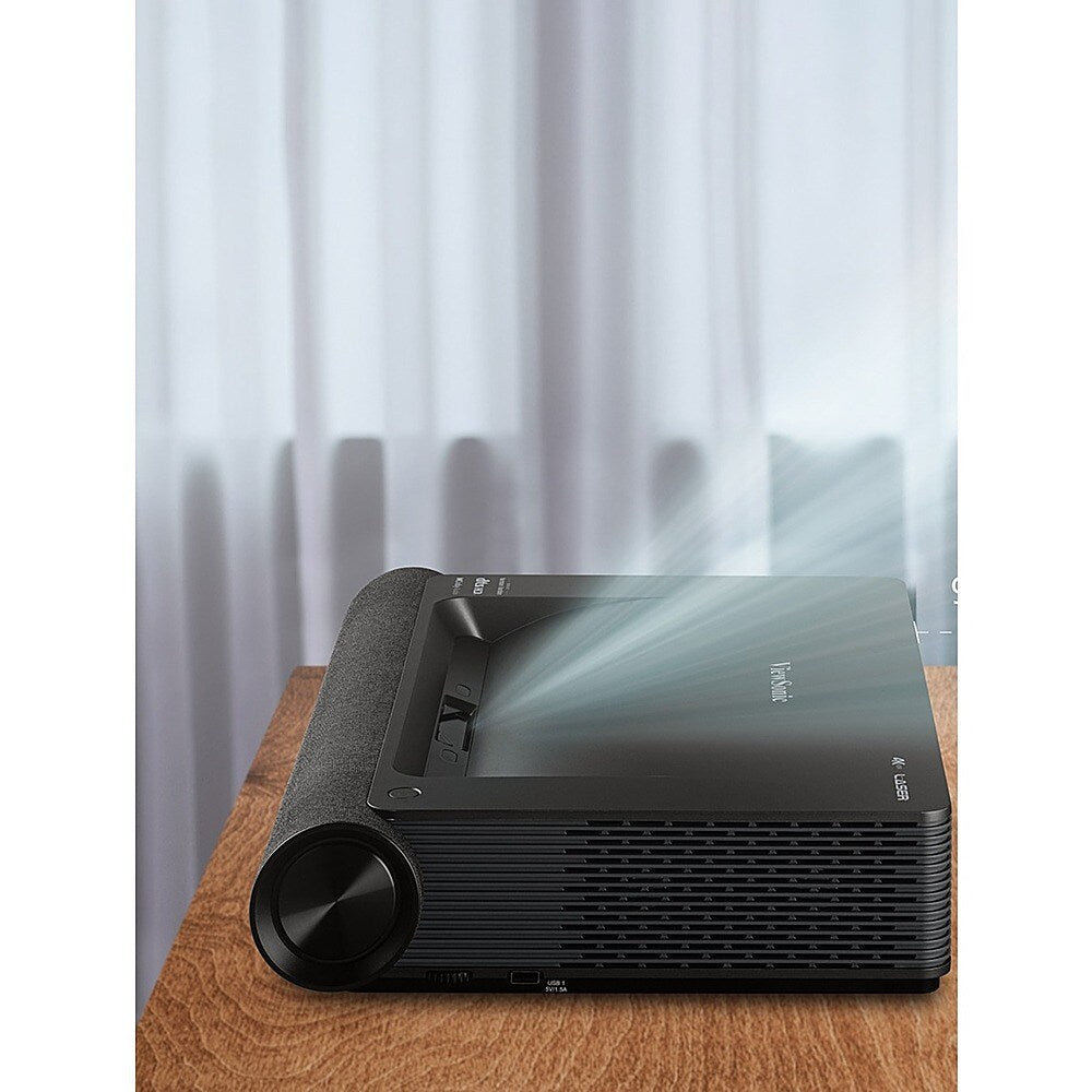 ViewSonic - X2000B-4K 3840 x 2160 Wireless DLP Projector - Black_4