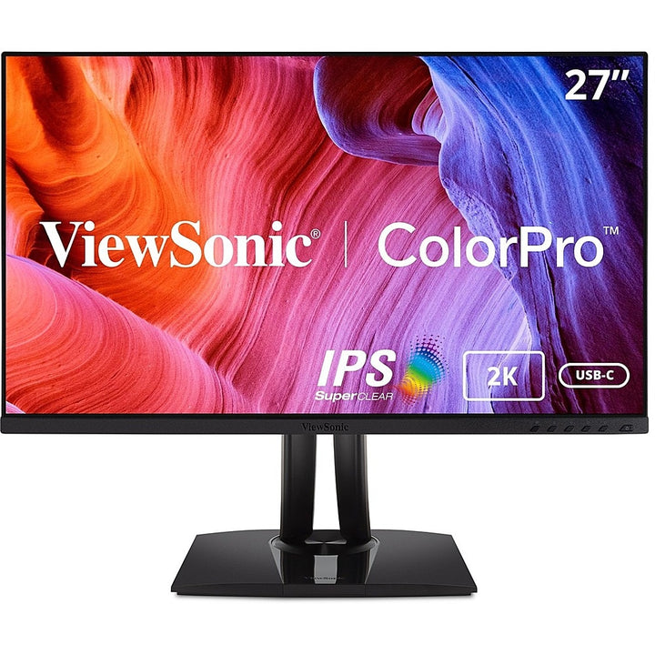 ViewSonic - 27 LCD Monitor (DisplayPort USB, HDMI) - Black_0