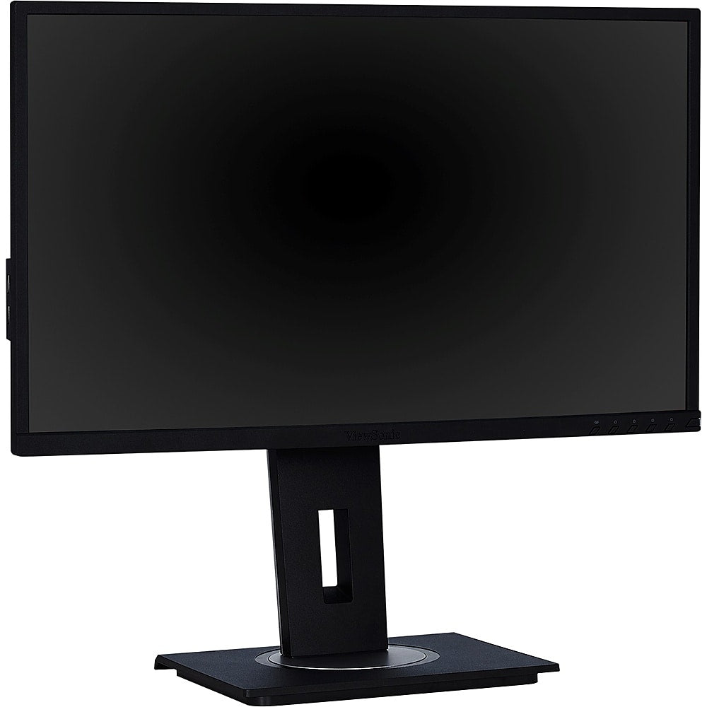 ViewSonic - 23.8 LCD FHD Monitor (DisplayPort VGA, USB, HDMI) - Black_1