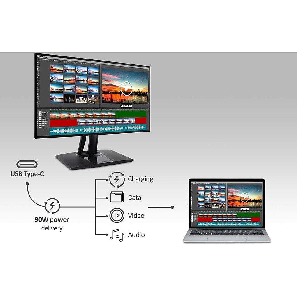 ViewSonic - 31.5 LCD 4K UHD Monitor (DisplayPort USB, HDMI) - Black_22