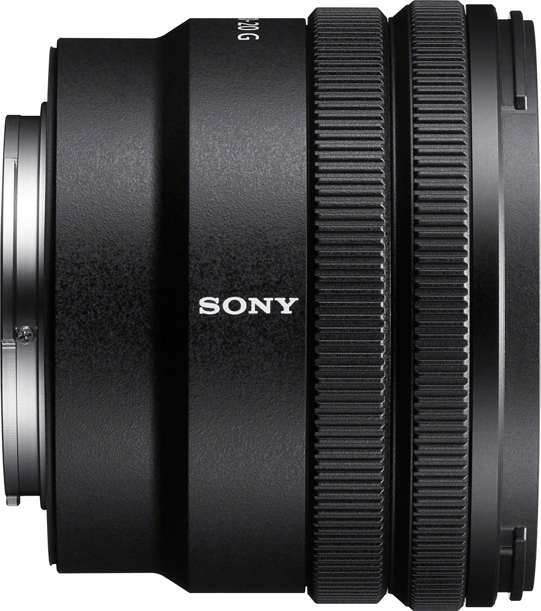 Sony - E PZ 10-20mm F4 G APS-C constant aperture power zoom lens G lens - Black_3