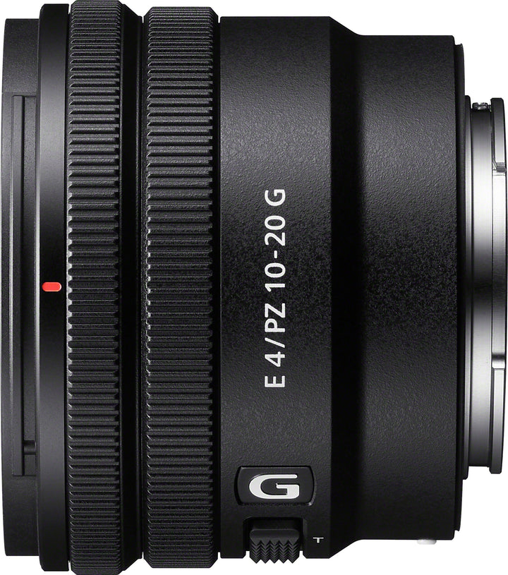 Sony - E PZ 10-20mm F4 G APS-C constant aperture power zoom lens G lens - Black_2