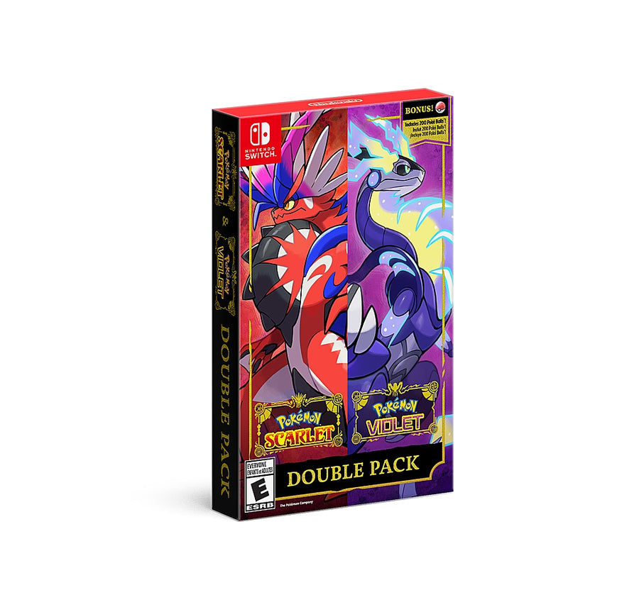 Pokémon Scarlet & Pokémon Violet Double Pack - Nintendo Switch, Nintendo Switch (OLED Model), Nintendo Switch Lite_0