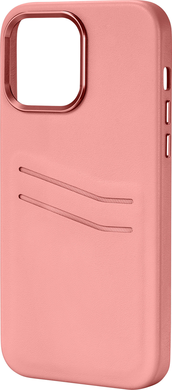 Insignia™ - Leather Wallet Case for iPhone 14 Pro Max - Pink_2