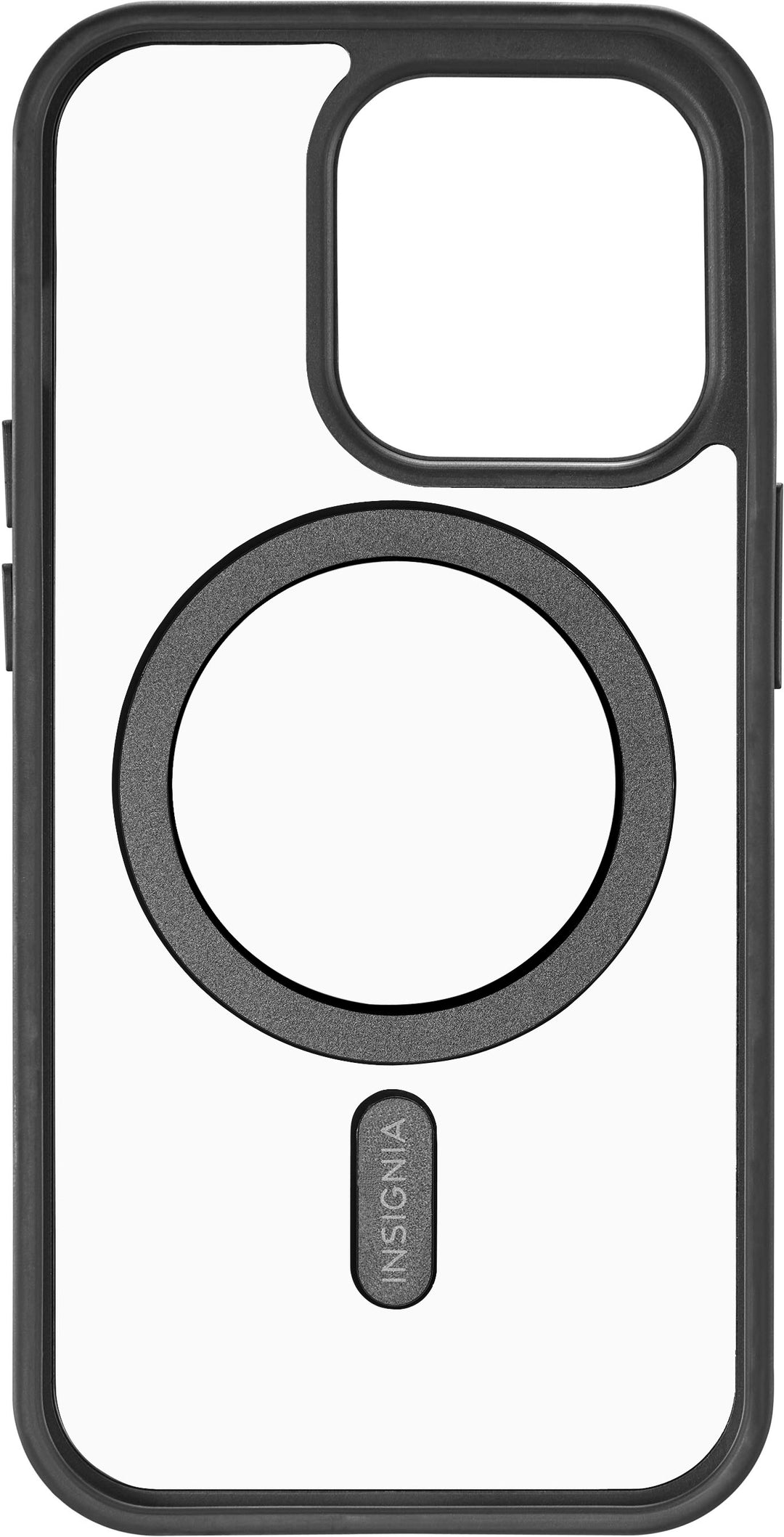 Insignia™ - Hard-Shell Case with MagSafe for iPhone 14 Pro - Clear/Black_6