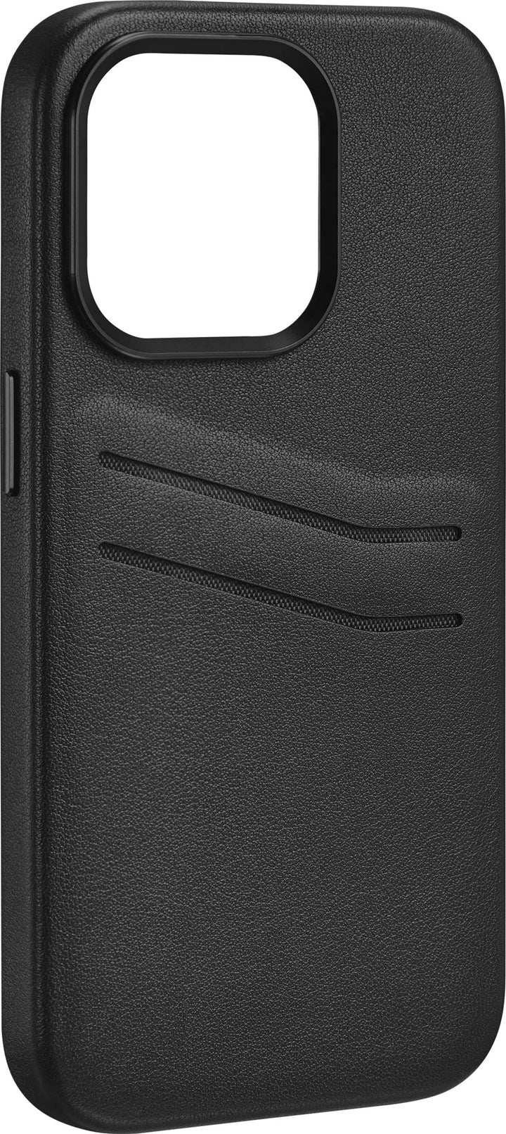 Insignia™ - Leather Wallet Case for iPhone 14 Pro - Black_1