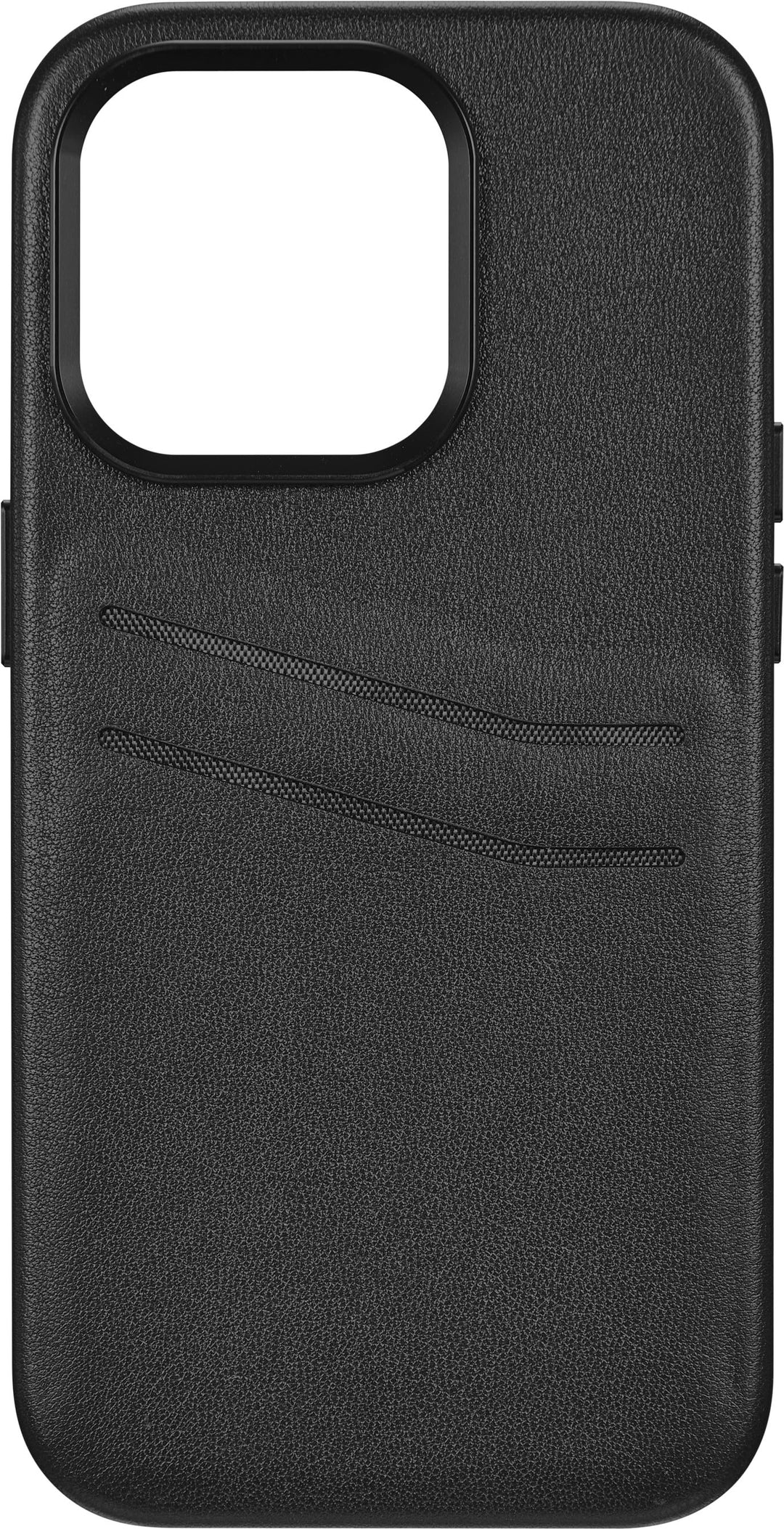 Insignia™ - Leather Wallet Case for iPhone 14 Pro - Black_0
