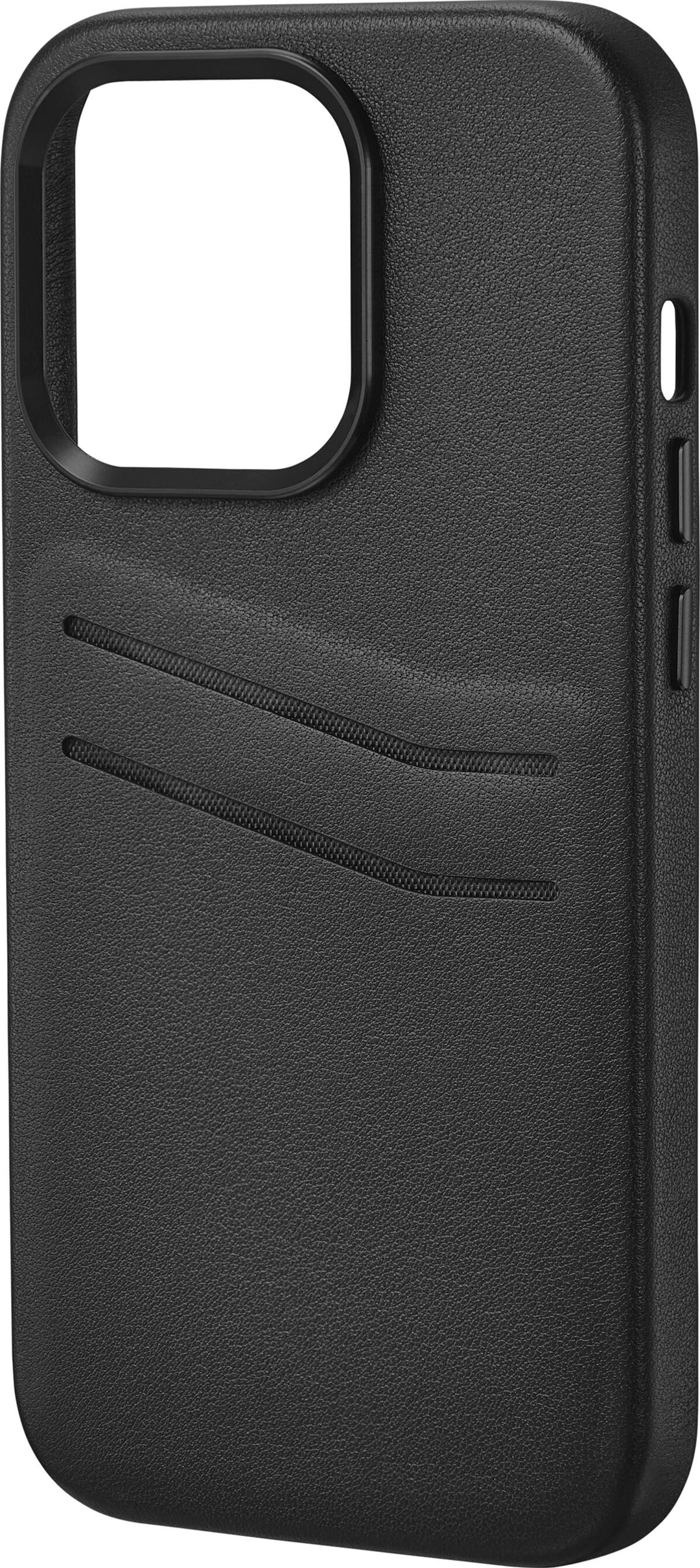 Insignia™ - Leather Wallet Case for iPhone 14 Pro - Black_2