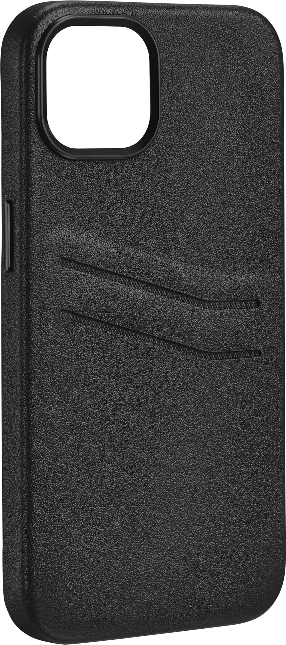 Insignia™ - Leather Wallet Case for iPhone 14 and iPhone 13 - Black_1
