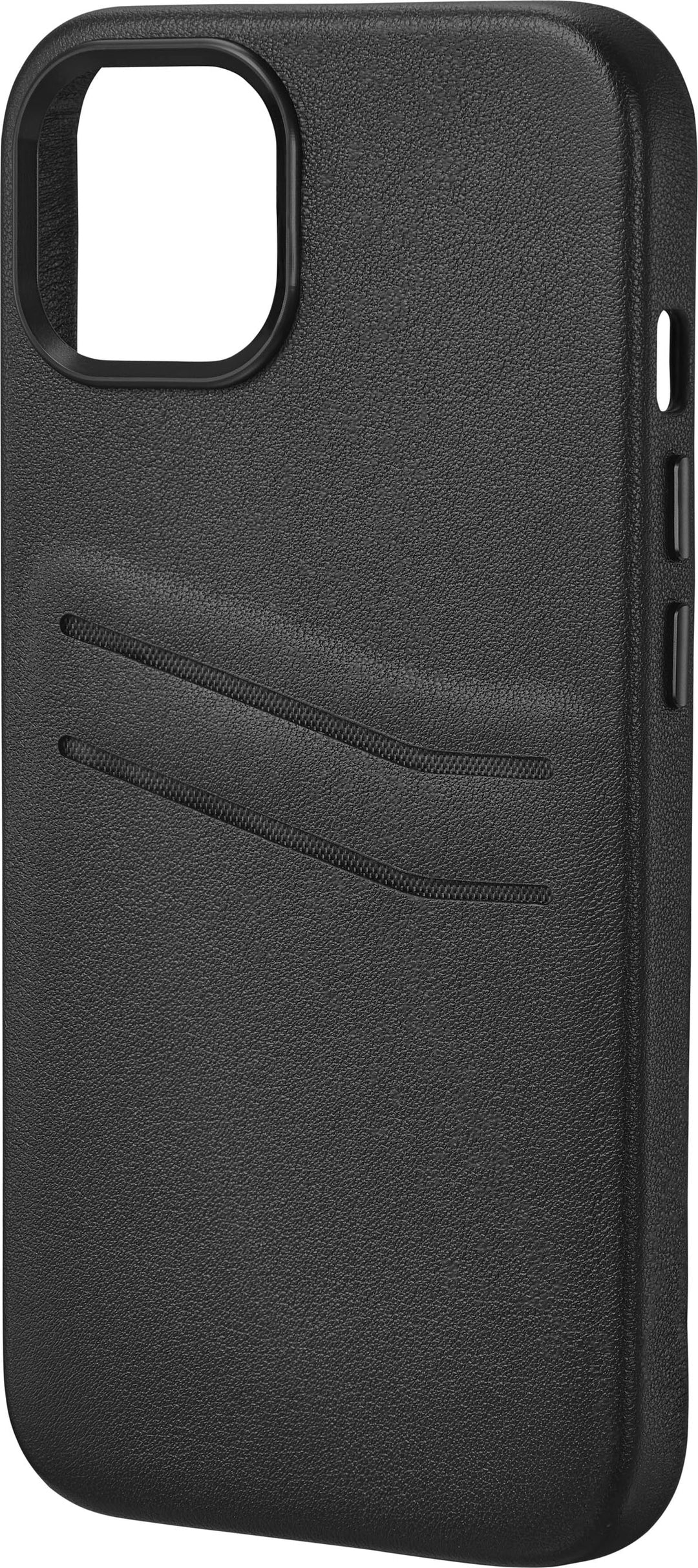 Insignia™ - Leather Wallet Case for iPhone 14 and iPhone 13 - Black_2