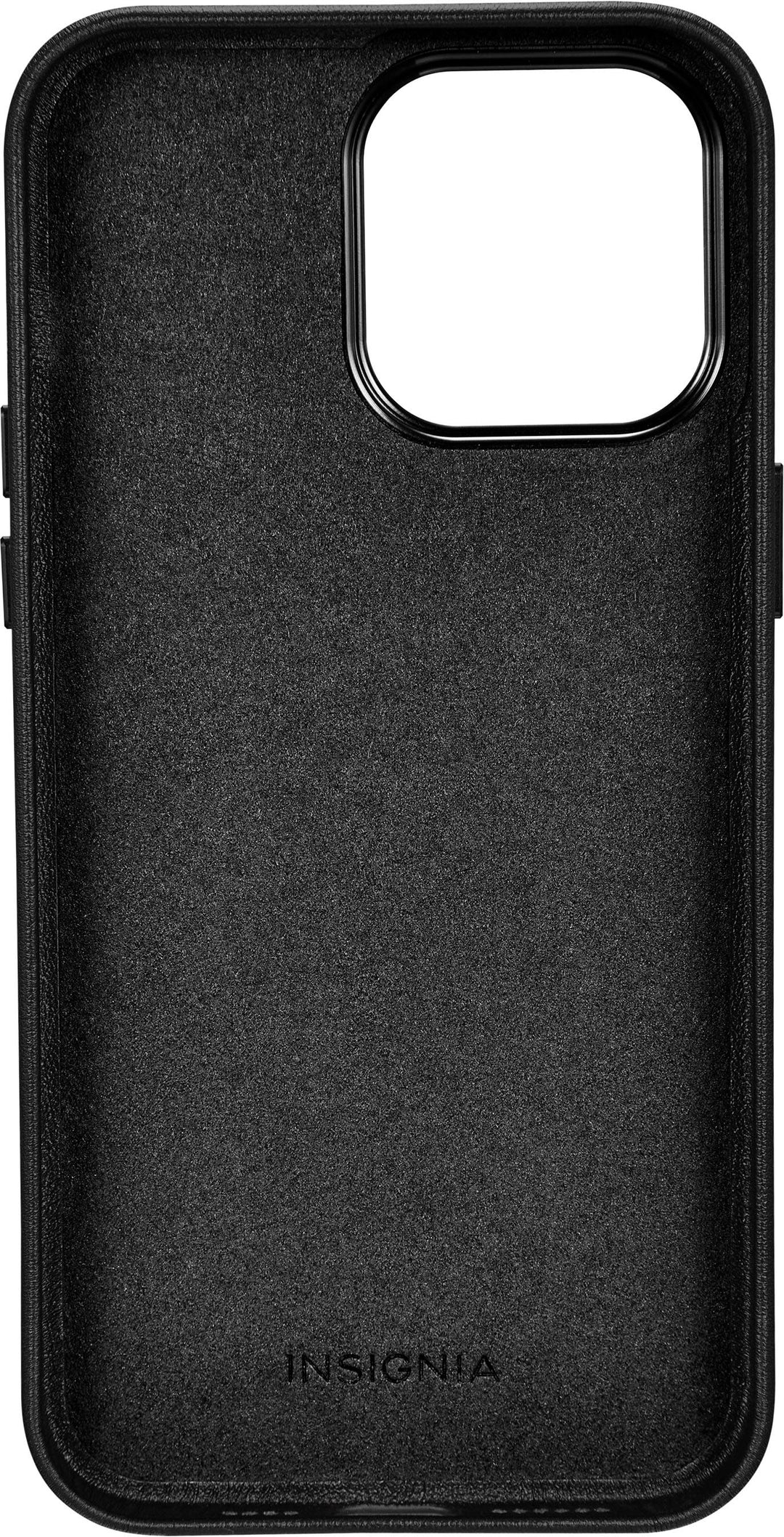Insignia™ - Leather Wallet Case for iPhone 14 Pro Max - Black_4