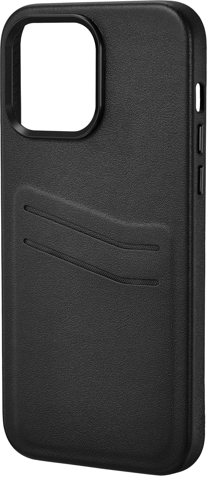 Insignia™ - Leather Wallet Case for iPhone 14 Pro Max - Black_2