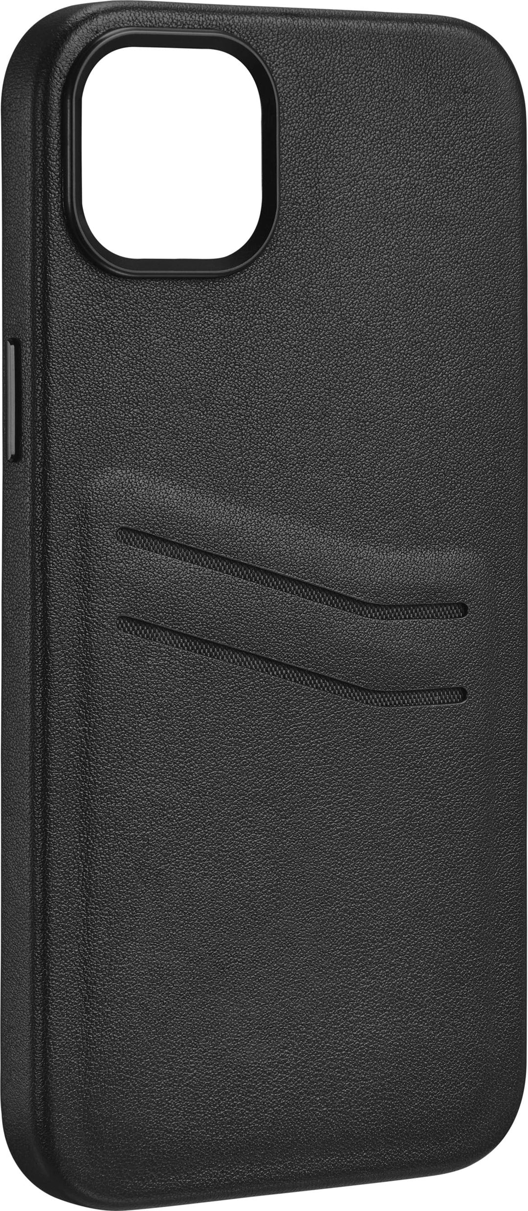 Insignia™ - Leather Wallet Case for iPhone 14 Plus - Black_1