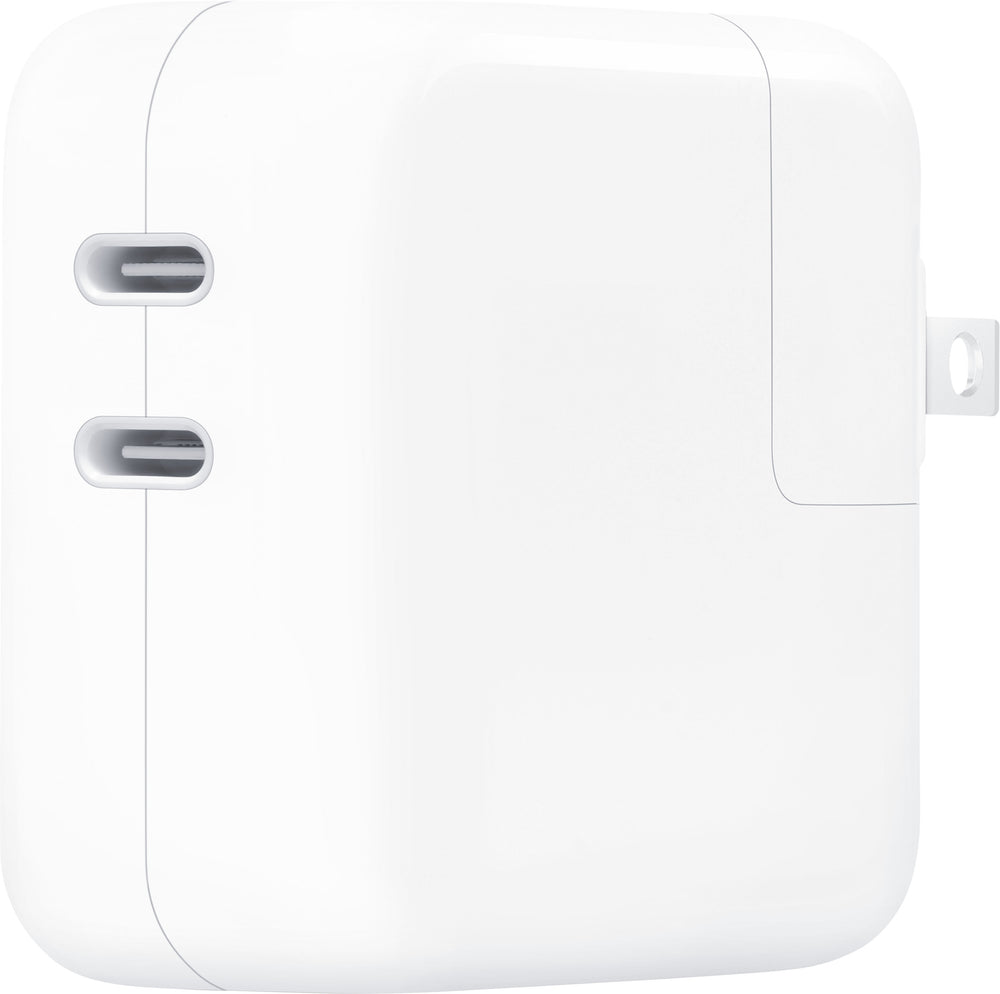 Apple - 35W Dual USB-C Port Power Adapter - White_1