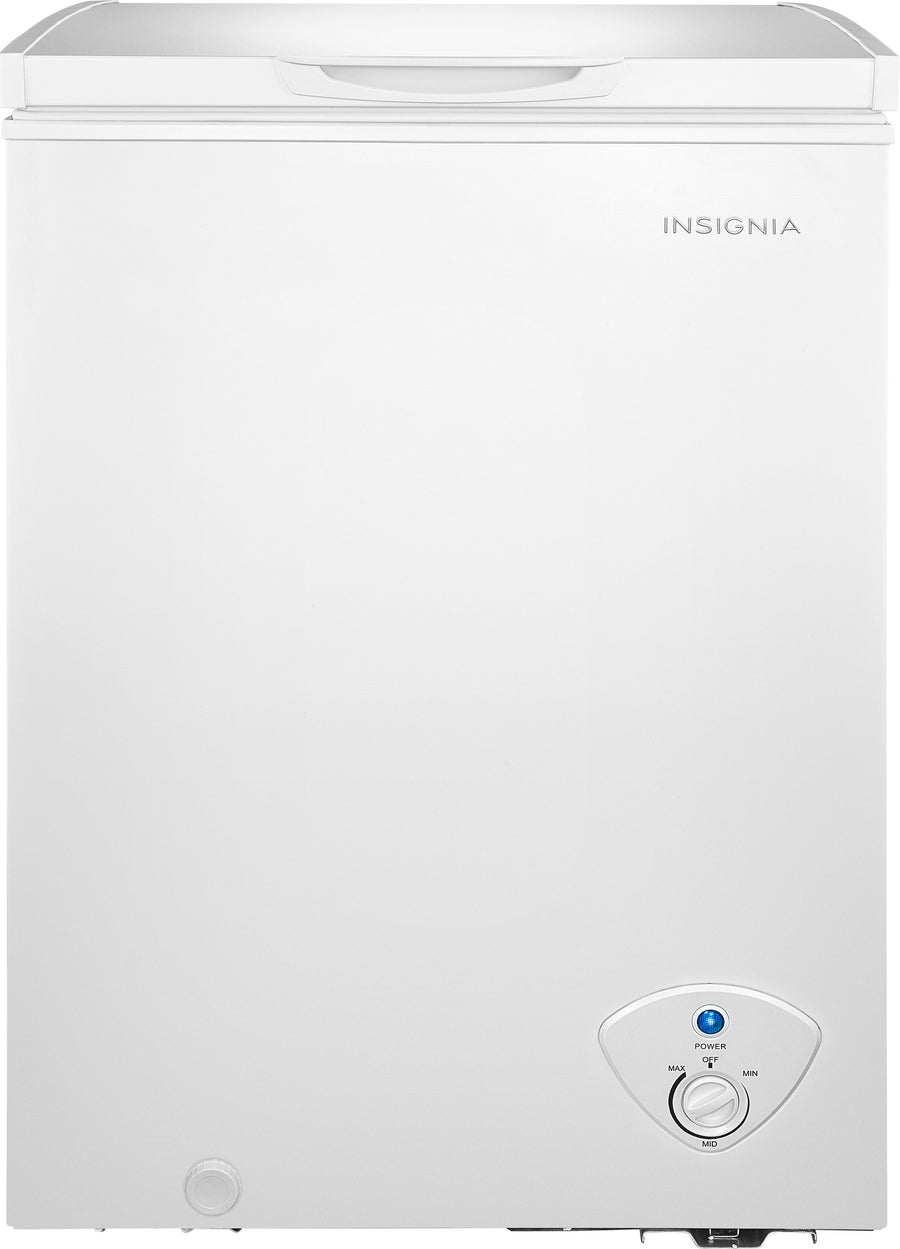 Insignia™ - 3.5 Cu. Ft. Chest Freezer - White_0