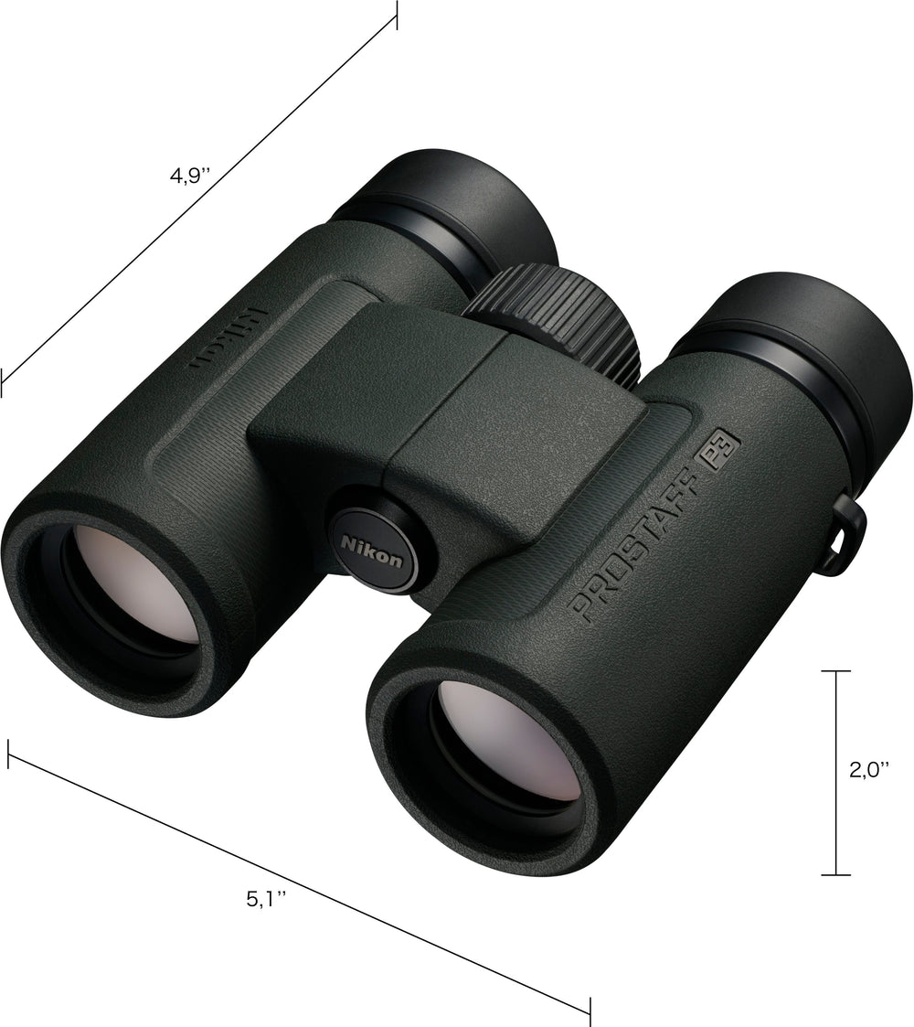 Nikon - PROSTAFF P3 10X30 Waterproof Binoculars - Green_1