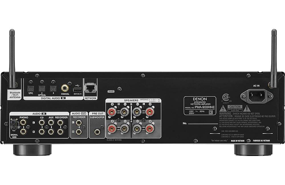 Denon - PMA-900HNE 85W 2.0-Ch Integrated Amplifier - Black_2