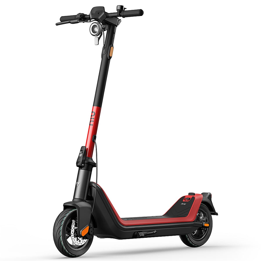 NIU - KQi3 Sport Foldable Electric Kick Scooter w/ 25 mi Max Operating Range & 17.4 mph Max Speed - Red_0