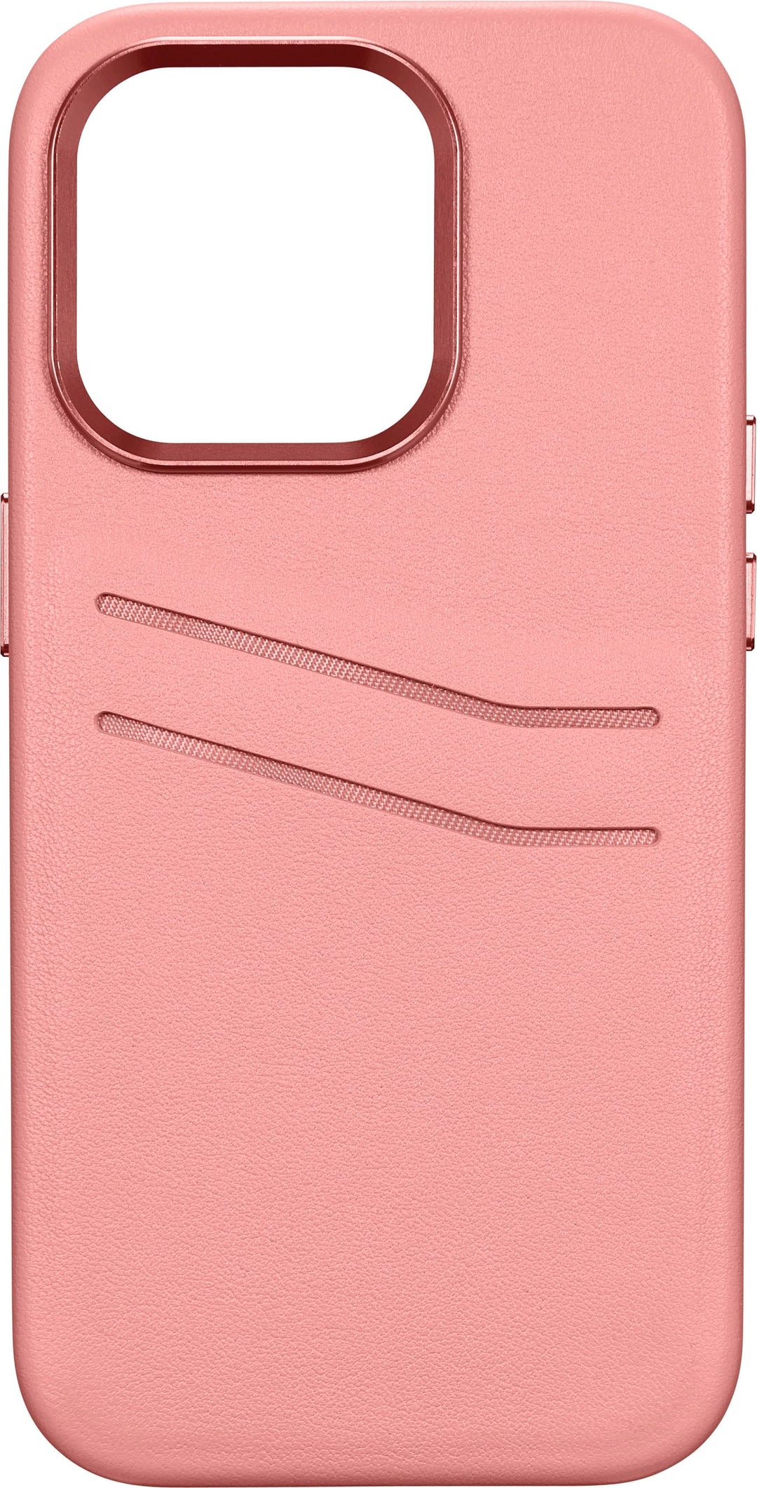 Insignia™ - Leather Wallet Case for iPhone 14 Pro - Pink_0