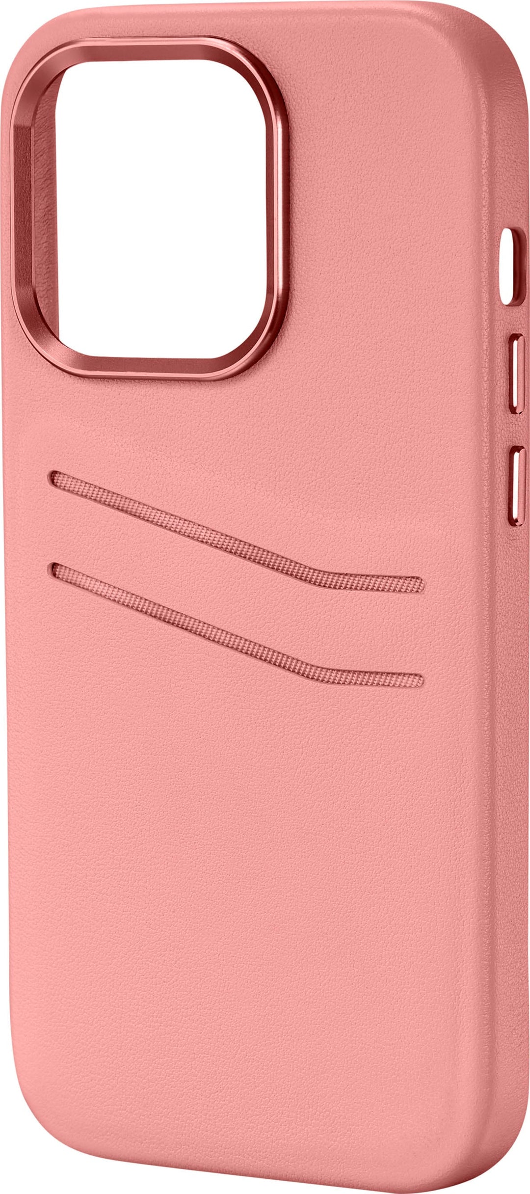 Insignia™ - Leather Wallet Case for iPhone 14 Pro - Pink_2