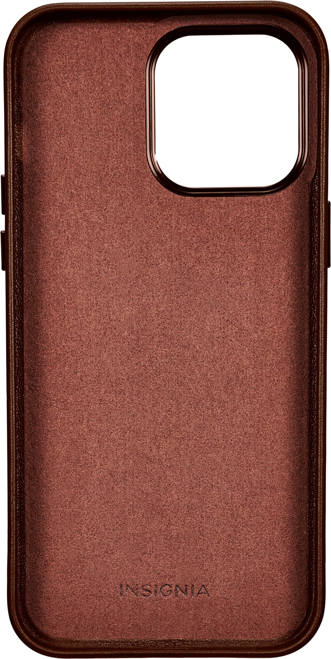 Insignia™ - Leather Wallet Case for iPhone 14 Pro Max - Bourbon_4