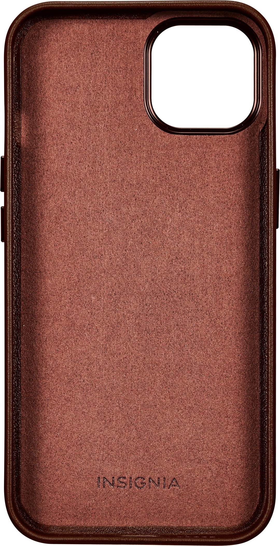 Insignia™ - Leather Wallet Case for iPhone 14 and iPhone 13 - Bourbon_4