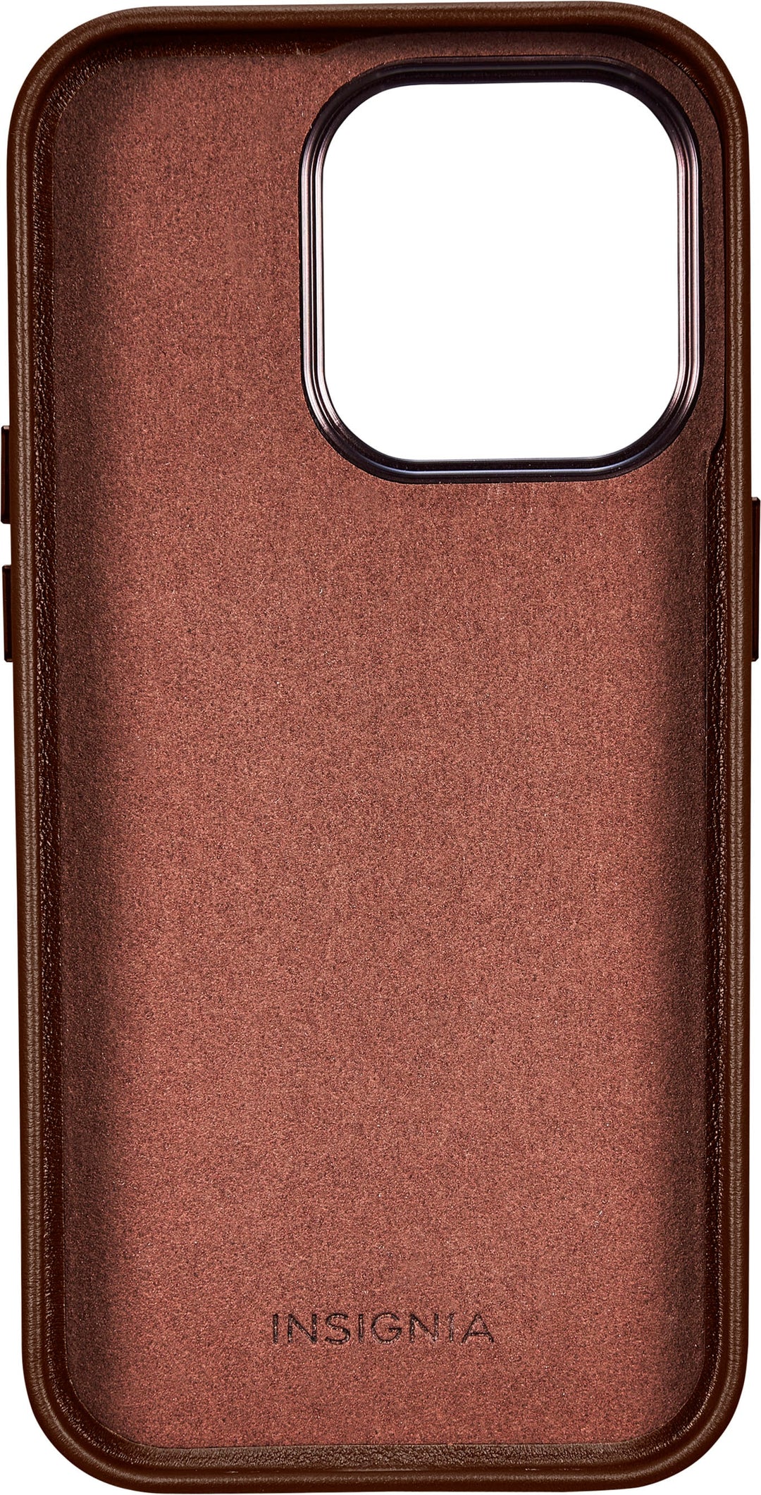 Insignia™ - Leather Wallet Case for iPhone 14 Pro - Bourbon_4