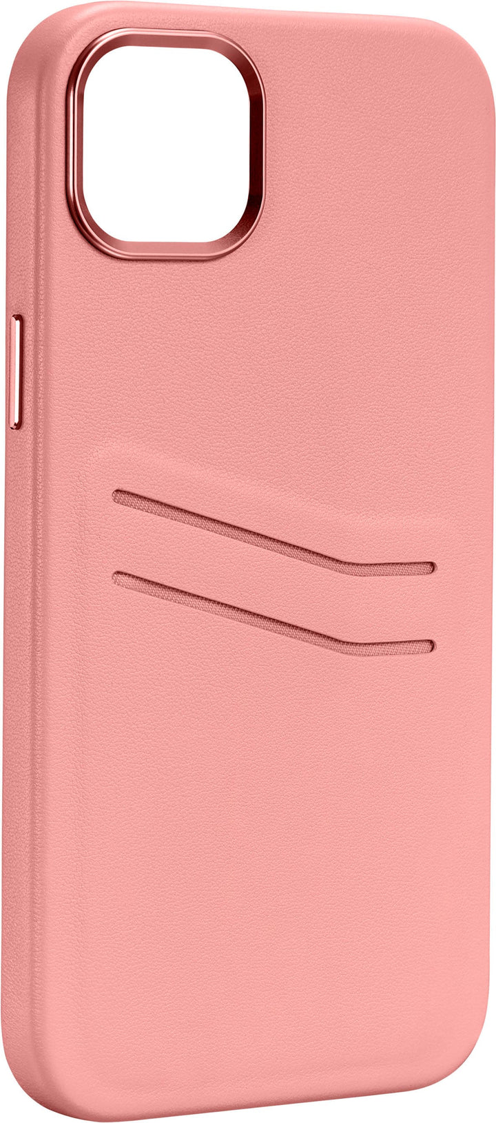Insignia™ - Leather Wallet Case for iPhone 14 Plus - Pink_1