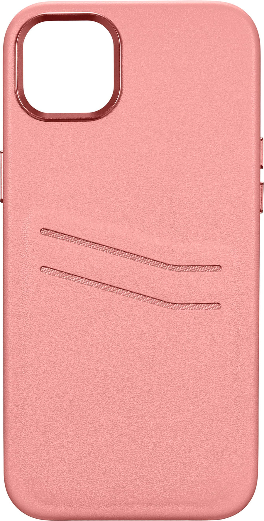 Insignia™ - Leather Wallet Case for iPhone 14 Plus - Pink_0