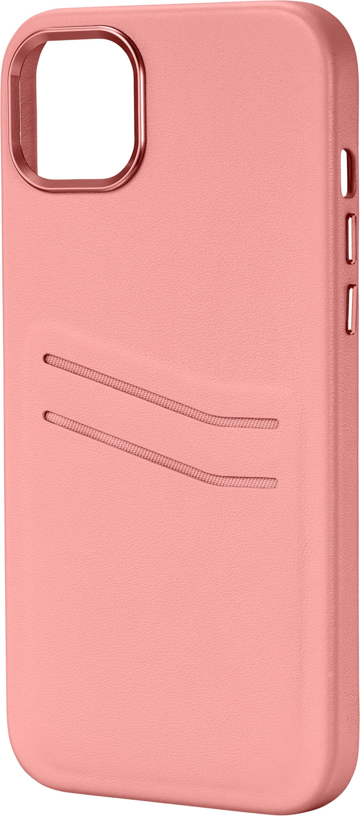 Insignia™ - Leather Wallet Case for iPhone 14 Plus - Pink_2