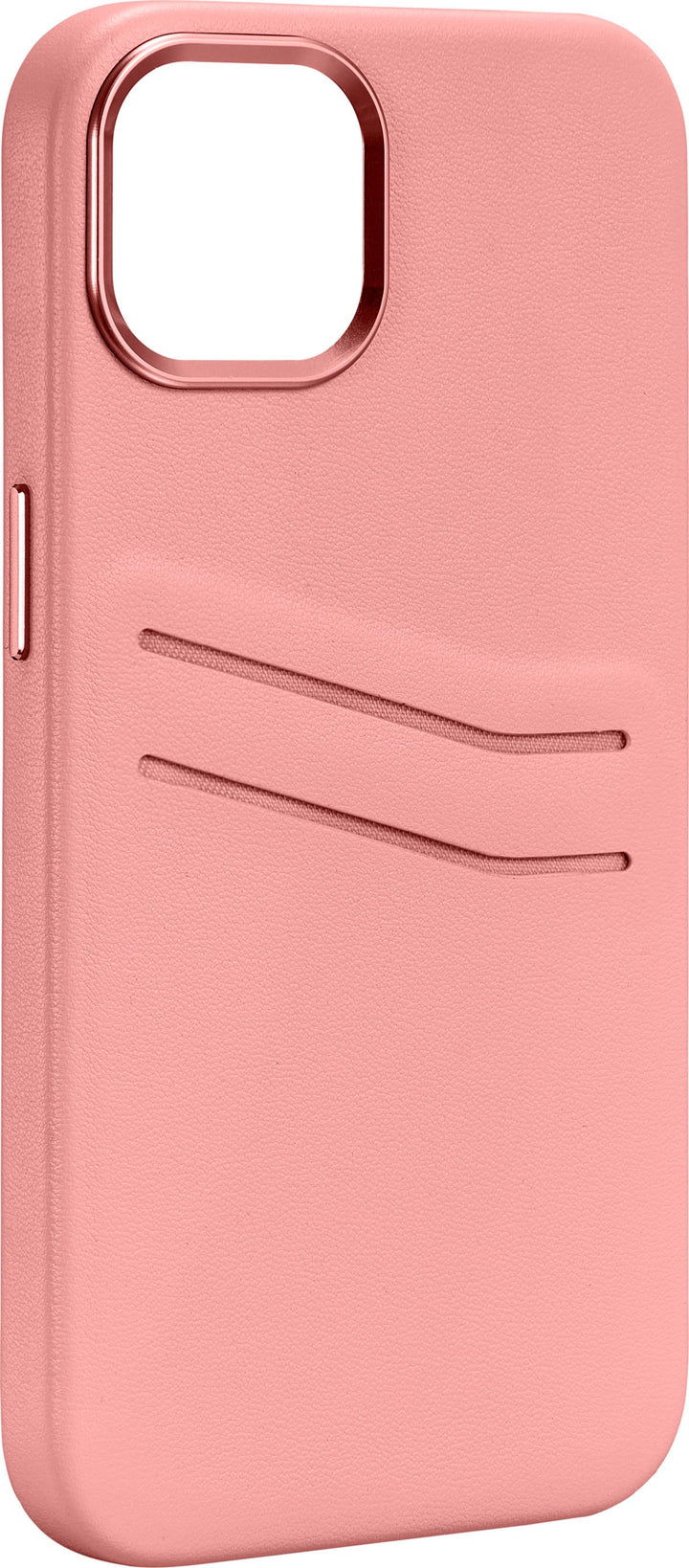 Insignia™ - Leather Wallet Case for iPhone 14 and iPhone 13 - Pink_1
