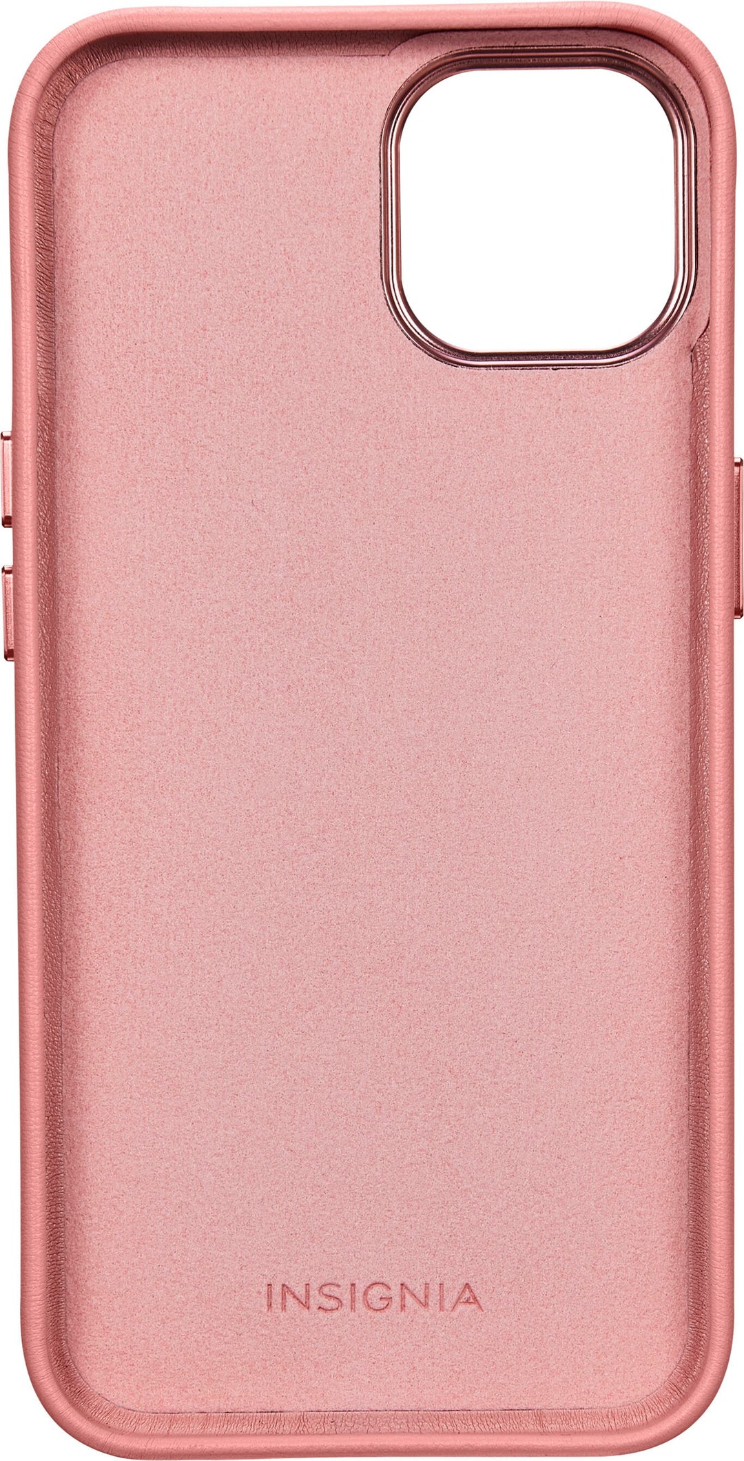 Insignia™ - Leather Wallet Case for iPhone 14 and iPhone 13 - Pink_4