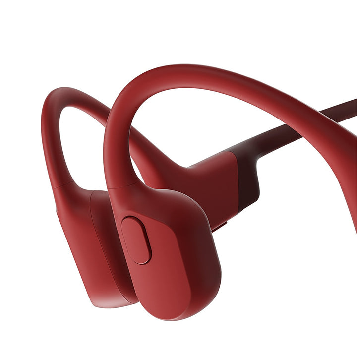 Shokz - OpenRun Bone Conduction Open-Ear Endurance Headphones - Red_2